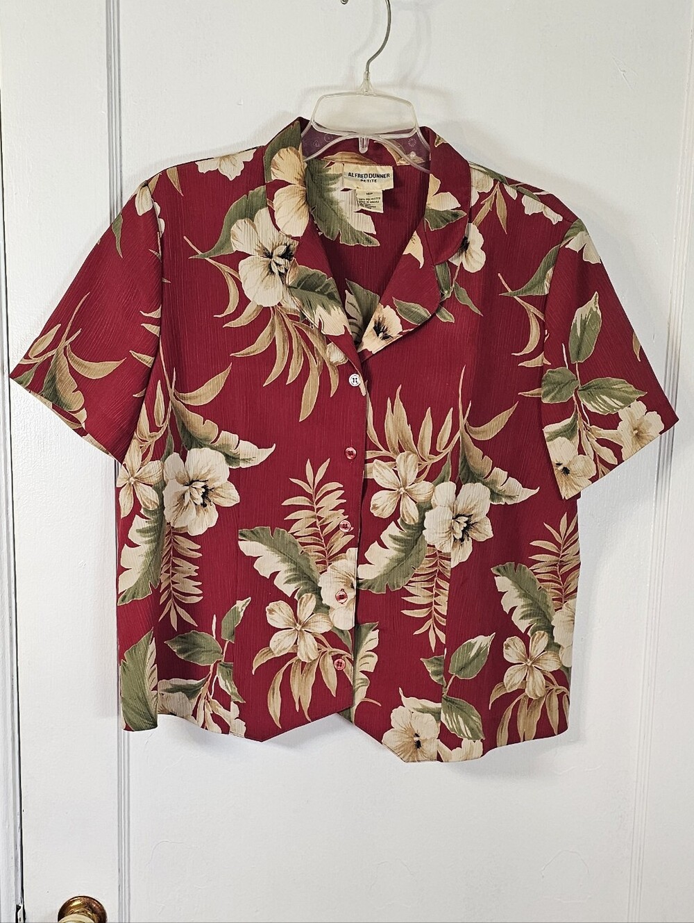 Tropical Floral Hawaiian Shirt